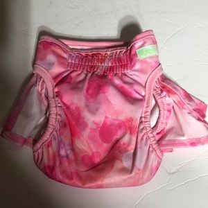 Pink Floral Doggy Diapers reusable New